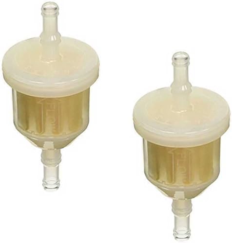MaxLLTo Paquete de 2 filtros de combustible de repuesto 07-103 para Ariens 21541500 para Exmark 1-303197 para John Deere AM116304 AM1163041 GY20709