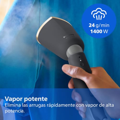 Miniatura 4 de Vaporizador De Mano Philips Serie 5000 - Lista En 35 Segundos Con Cabezal Ajustable, Placa De Vapor Con Calentamiento Activo, Ajustes Eco Y Max, Para Una Ropa Lisa Y Sin Arrugas Sth5030 80