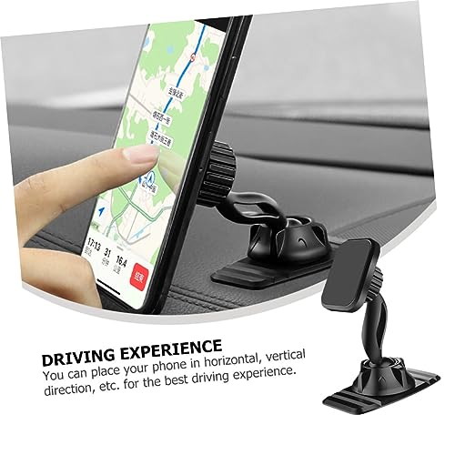 Supporto Auto Magnetico per Smartphone Portatelefono Compatto con Compatibile con Vari Modelli Design Salvaspazio per Sicura Visione Durante La