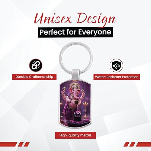 Image of Premium Printed Metal Keychain for Men & Women | High-Definition Artwork Print | Durable Key Ring for Car, Bike, Home & Office Keys | Stylish Decorative Key Holder Gift