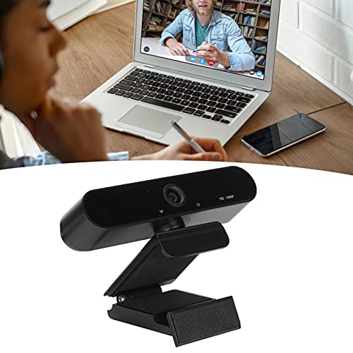 Elprico USB2.0 Webkamera, Full HD 1080P 30FPS Computerkamera Videokonferenz Webcam mit Mikrofon USB Computer Streaming Live Broadcast Webkameras – Bild 3