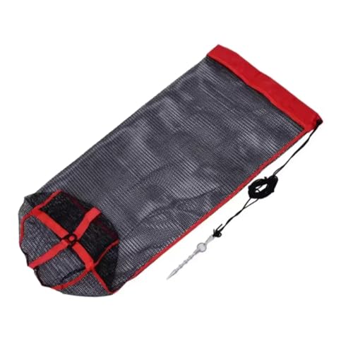 Sac en filet de pêche pliable et épais pour garder les poissons vivants