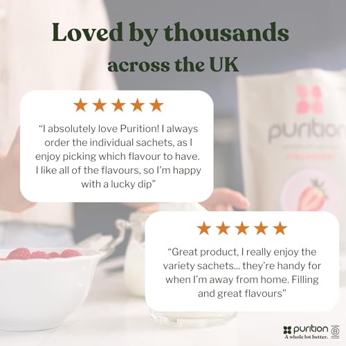 Purition Coffee & Walnut – High Protein Wholefood Shake | 500g Natural Meal Replacement with Whey Protein for Keto Diet, Weight Loss & Healthy Breakfasts | 12 Servings - Image 6