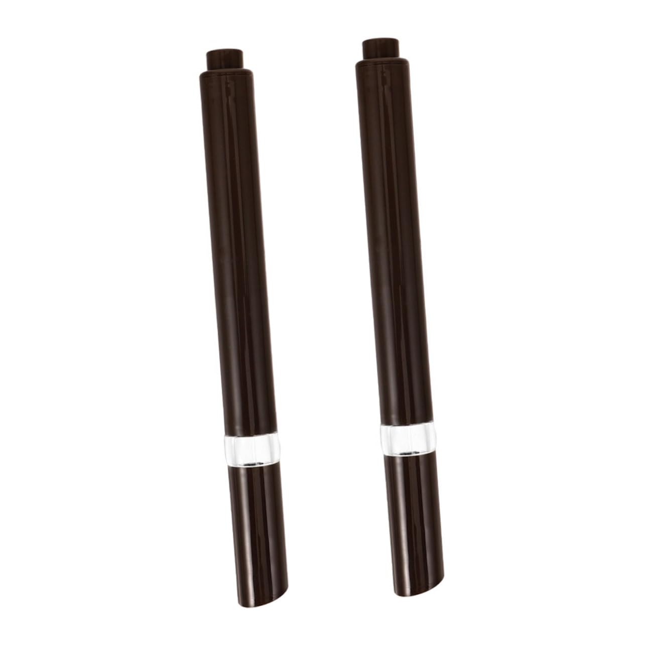 Beatifufu Gloss Container 2ml Refillable Lip Gloss Pen Cuticle Oil Pen Window Feature Portable Precision Application