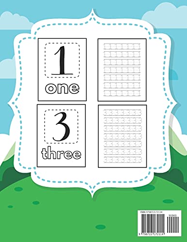 Number Tracing Book For Kids Ages 3-5: Trace Numbers Practice Workbook for Preschool, Kindergarten, and Kids Ages 3-5 (Math Activity Book For Children) - Image 2