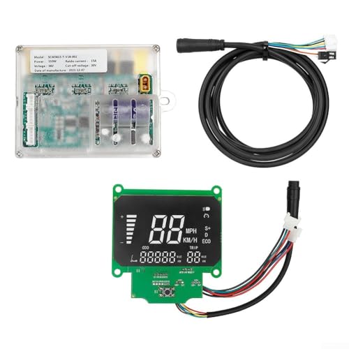 Besshepplo Aluminium-Messgerät und Controller-Set Komplettes Controller-Messgerät-Set E-Bike-Scooter-Detektor für Jeep und CECOTEC-Scooter Langlebige Leistung (B)