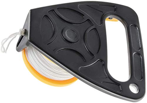 2 Pieces 150Ft Scuba Diving Dive Wreck Reel Smb Dive Reel Suit For Underwater Scuba Diving Divers Anchor Equipment #TOP3