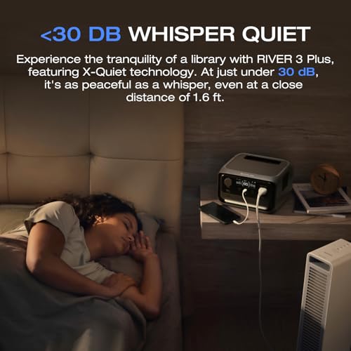 EcoFlow River 3 Plus Portable Power Station 286Wh + EB600 Battery (Expandable to 858Wh) — view 7