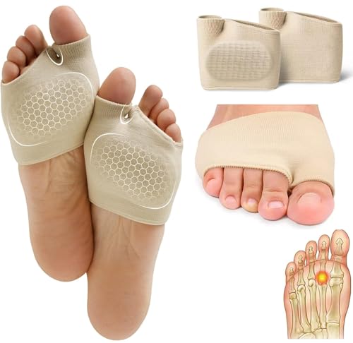 Pain Relief Metatarsal Pad | Comfortable Bunion Sleeve Foot Pad | Hallux Valgus Foots | Foots Cushion for High Heels | Metatarsal Foot Pad With Breathable Ball| Foot Support for Pain Relief For Woman & Men (METATARSAL PAD)