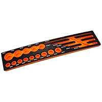 Amazon | TRUSCO(トラスコ) EVAフォーム 黒×オレンジ 3段式工具箱用