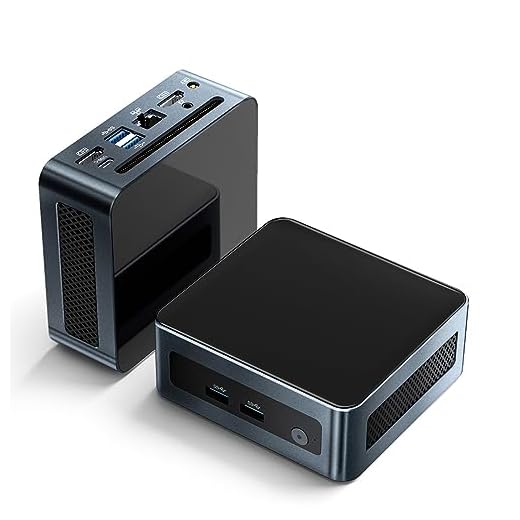 CIADAZ Mini PC Windows 11 32GB RAM 1TB SSD Mini Computador Desktop AMD Ryzen R5 5600H Processador 6 Cores 12 Threads Suporte 8K 60Hz WIFI6 BT5.2