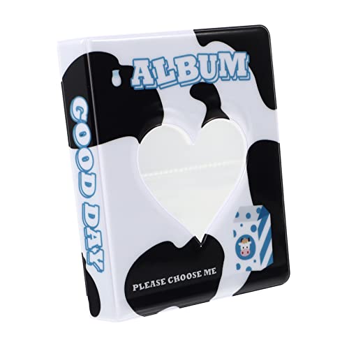 Happyyami Photo Storage Album Mini Collection Organizer Lightweight Material Practical for Photos Cards and Keepsakes for Home and