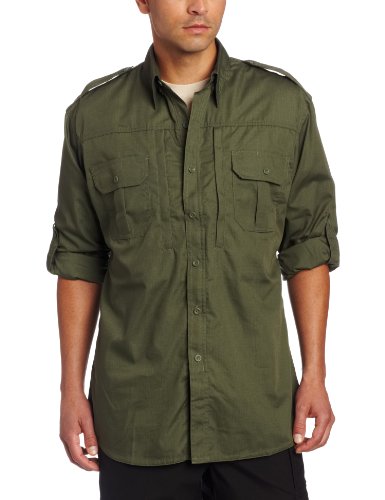 Propper Men's Long Sleeve Tactical Shirt - Large - Olive