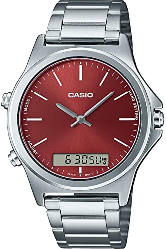 Image of Casio Enticer Men Analog Red Dial Men MTP-VC01D-5EUDF (A1926)