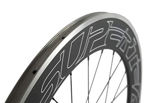 Superteam 80Mm Alloy Braking Surface Wheel 23Mm Carbon Wheelset 700C Clincher #TOP6
