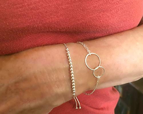 EFYTAL 17th Birthday Bracelet, 925 Sterling Silver Bead Bracelet, 17 Year Old Gift Ideas, Birthday Gifts for 17 Year Old, Regalos para una jovencita de diecisiete años4
