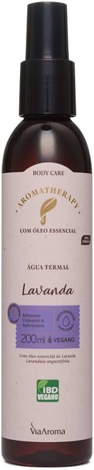 Água Termal com Óleo Essencial de Lavanda Via Aroma - 200ml