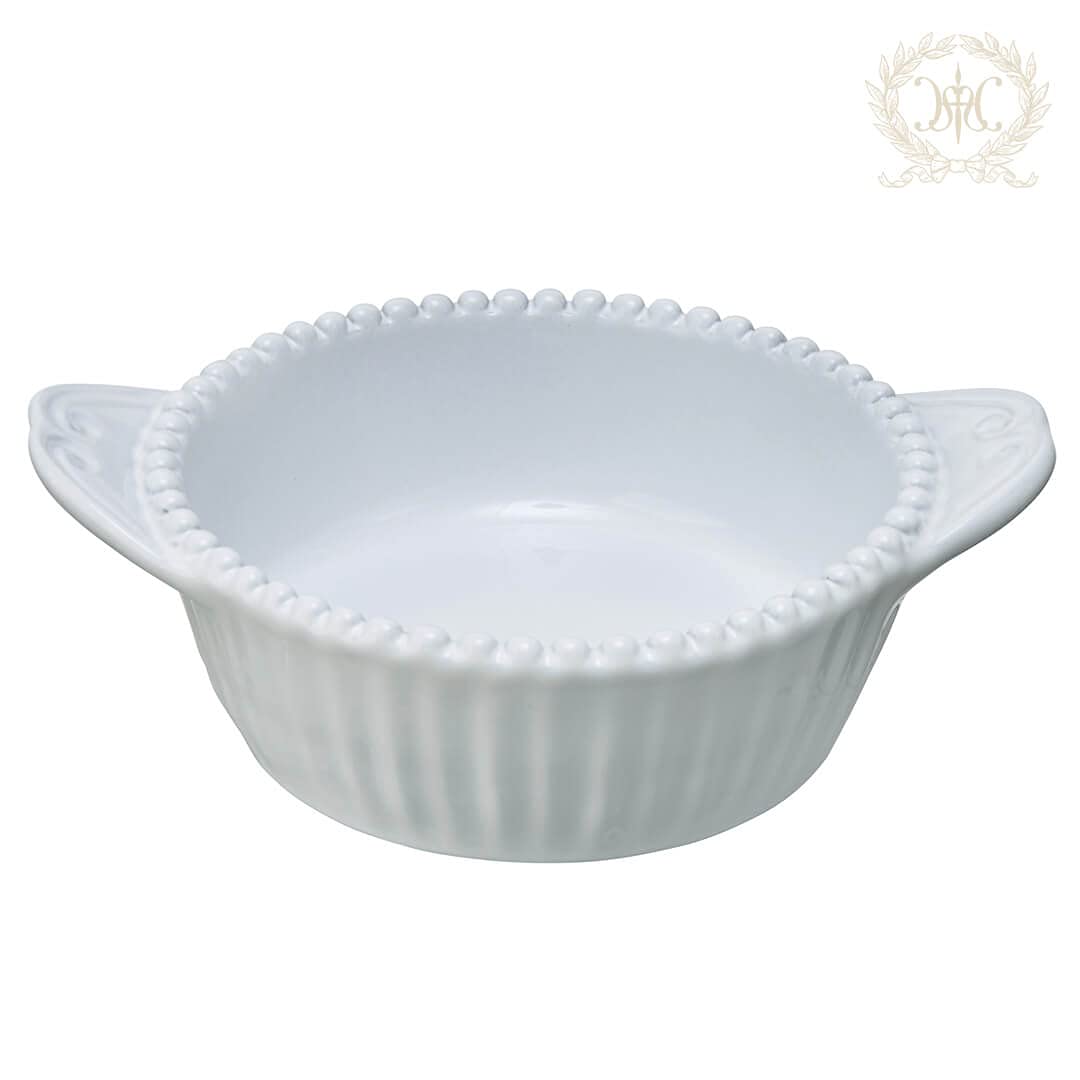 インカントラウンドベイクディッシュ LaCeramicaVBC ceramica ラセラミカ イタリア食器 ハンドメイド グラタン皿
