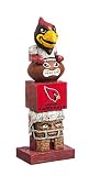 Team Sports America NFL Arizona Cardinals Tiki Totem, Marron, 14 x 40,6 cm