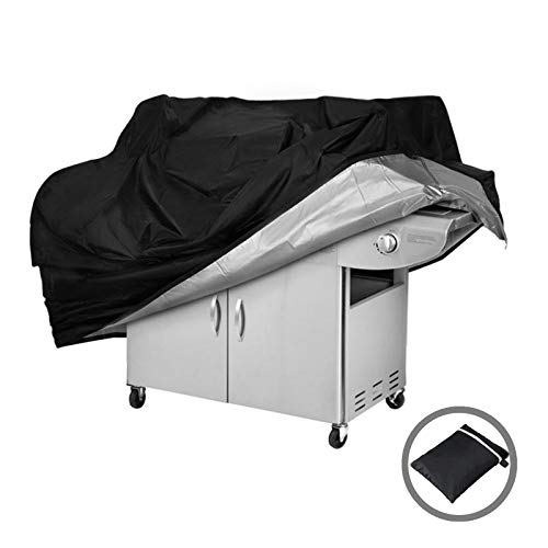 Grill Cover - jamhoodirect schwer Pflicht Wasserdicht Gasgrill BBQ Grill - 210D Oxford Stoff, Indoor Outdoor Regen Staub Schutz mit Aufbewahrungstasche Cover