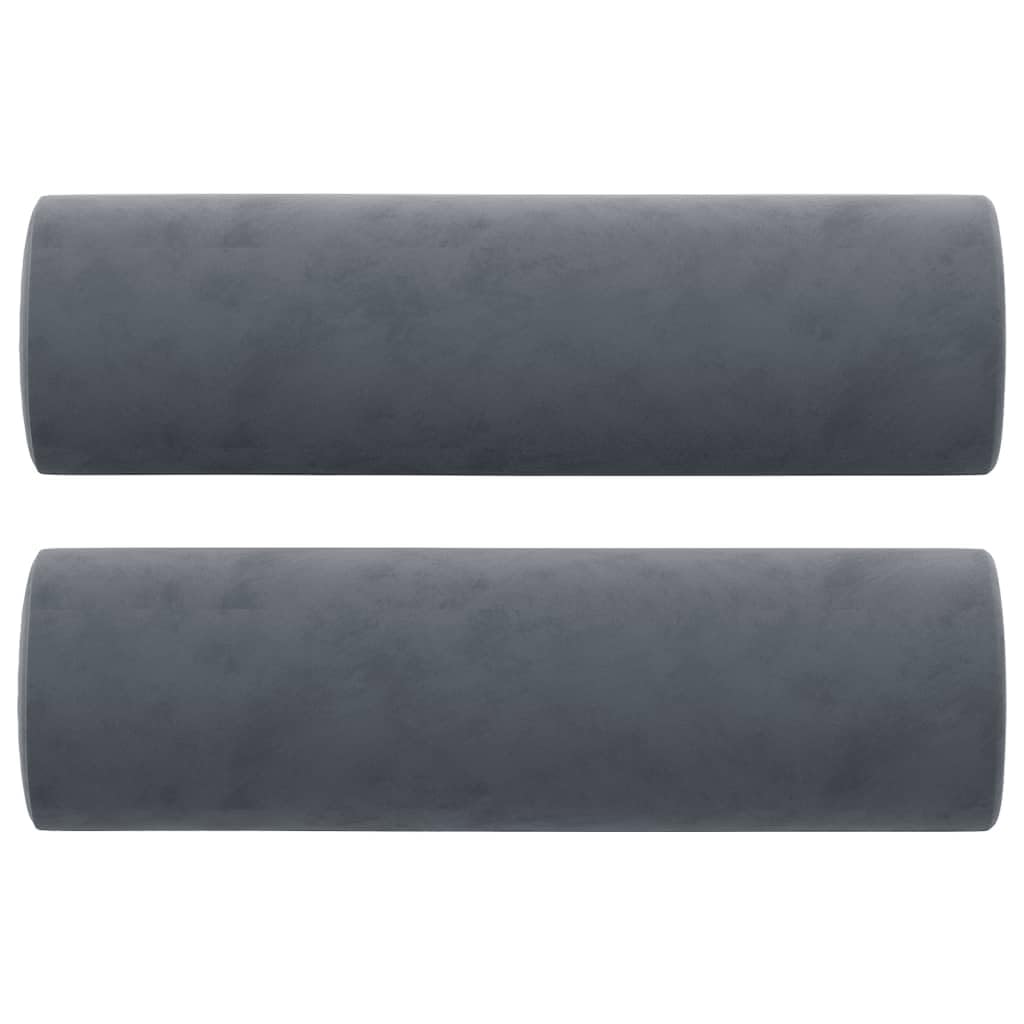 LAPOOH Divano a 2 Posti con Cuscini Grigio Scuro 120 cm in Velluto,Divano,Divano da Soggiorno,Design Moderno,Divano Posti Economico(SPU:3200872)
