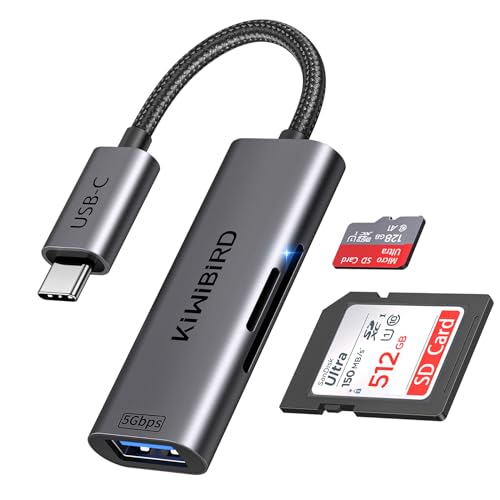 UGREEN USB-C Kartenleser – 2-in-1 Für SD & Micro SD, Bis 170 MB/s, Kompatibel Mit IPhone, IPad, MacBook, Android