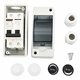 Fácil de operar: con un disyuntor de CA de 2 polos, esta caja combinadora es fácil de operar y usar. Protege tanto los postes L como N, proporcionando una mayor seguridad y comodidad.