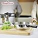 MAGEFESA Favorit Six Stainless Steel Pressure Cooker Set, 3.2 & 6.3 Qts, Induction Compatible, Heat Diffuser Base, 5 Safety Systems – Special Edition (Steam Basket, Lid & Recipe Book)