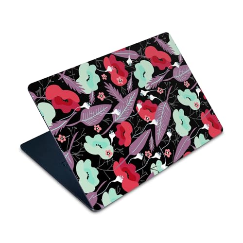Skin MacBook Air 15 M2 2023 - Autocollant vinyle botanique Anis Illustration fleur
