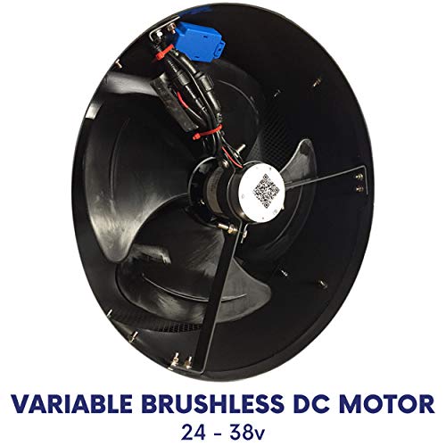 Remington Solar 30 Watt Roof Mount Solar Attic Fan, Grey