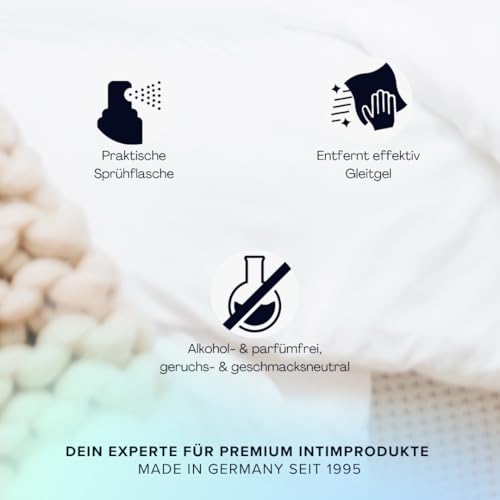 pjur TOY CLEAN - Reinigungsspray speziell für Sextoys entwickelt - alkohol- und parfümfrei - zur hygienischen Reinigung (100ml)