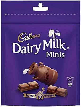 Cadbury Dairy Milk Chocolate Home Treats, 3 X 126 g
