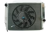 Radiateur Et Ventilateur En Aluminium Pour Série 3 E30 E36 M3 Z3 325TD 330i/320/323i/325i/328i/iC/iS 1988-1999 S52/M52/M50TU/M20B25 S50 Radiateur Moteur