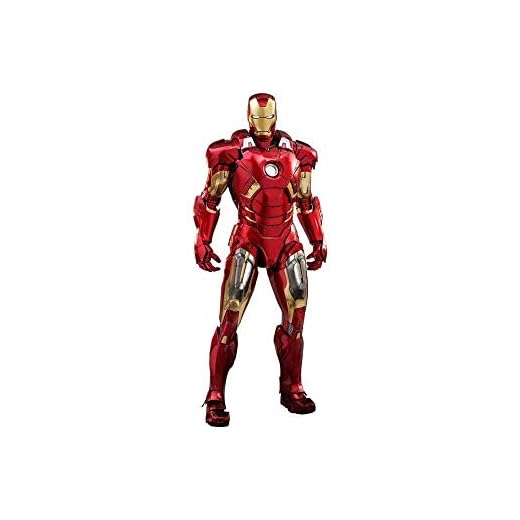 Hot Toys Die Cast Avengers 12 Inch Figure Movie Masterpiece 1/6 Scale Series - Iron Man Mark VII 903752
