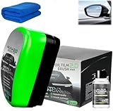 Dandin Clear Vision Glass Cleaner, 150 Ml Ölabweisende Folie für Autoscheiben, Car Glass Oil Film Cleaning Brush, Windschutzscheiben Reiniger zur einfachen Verbesserung von Klarheit & Sicht