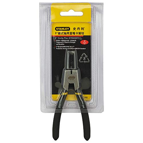Image of STANLEY 84-332-23 Circlip Plier,Straight External -130mm-5''