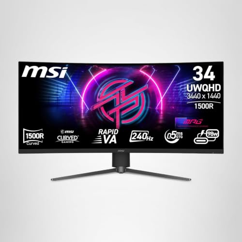 MSI MPG 346CQRF X24 Écran Gaming incurvé 34" UWQHD - 11