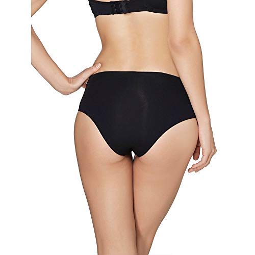 Calcinha em Microfibra Mini Mega Soft Lace 24706 PRETO M