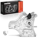 A-Premium Front Passenger Side Electric Power Window Regulator with 2-Blade Plug Motor Compatible with Hyundai Tucson 2010-2016, Without Auto-up Function