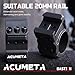 ACUMETA Scope Rings, 25.4mm Tube Scope Rings Bastion with 1.0