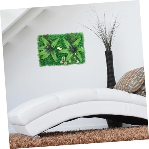 Panneau de verdure réaliste intérieur extérieur avec décor de mur résistant - 6