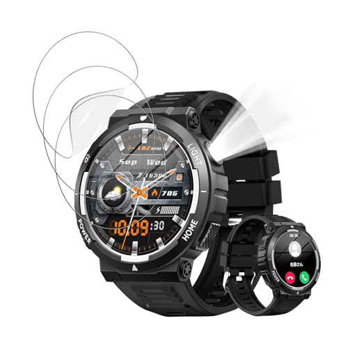 Ή KOMOI KT75 tB x x ɋ ˒ጸ ^ TPU_ X}[gEHb` Smart Watch 1.53C` یtBy3z