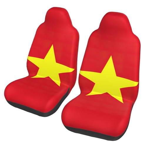 Housses de siège de voiture drapeau vietnamien universelles camion SUV mer