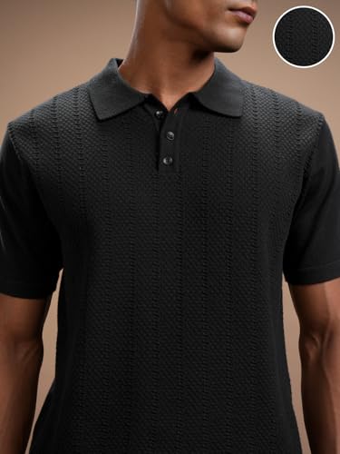 Image of Highlander Men's Polo Tshirt | Flat Knit | Regular Fit | Polo T-Shirt for Man