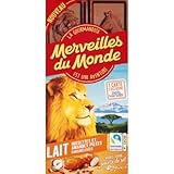  Merveilles Du Monde Lait Noisettes Et Amandes Caramélisées 100g