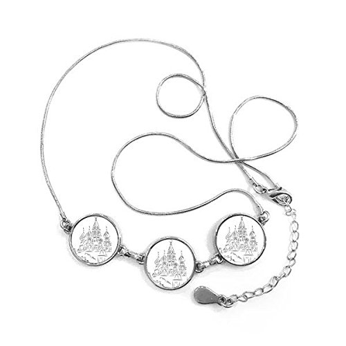Collier pendentif rond cathédrale pour sublimer votre style urbain au quotidien
