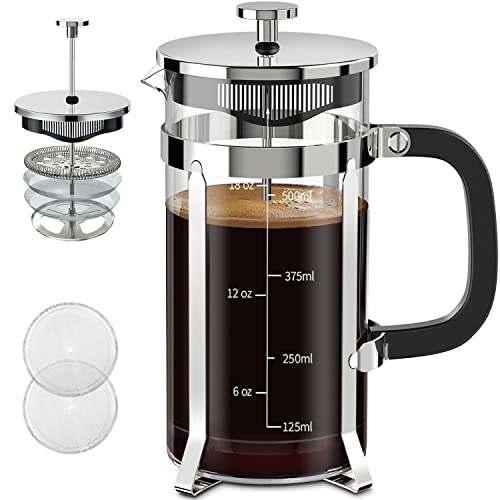 QUQIYSO French Press Coffee Maker...