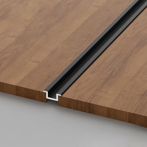 床見切り材 廊下用 水平面遷移 2本 長さ150cm タイル装飾移行 フロアデコレーション アルミニウム材 耐摩耗性 耐傷性 強くて耐久性がある 家庭用、店舗用、またはDIY愛好者にも最適(様式9,5mm)