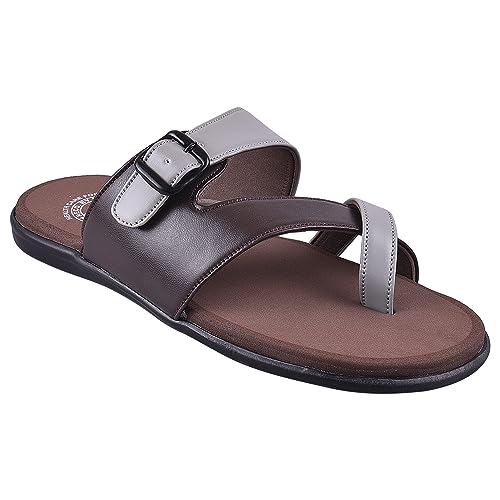 Image of DR PLUS Men's Healthcare, Diabetic and Orthopedic MCR /MCP Footwear /Sandals /Slipper /Chappal