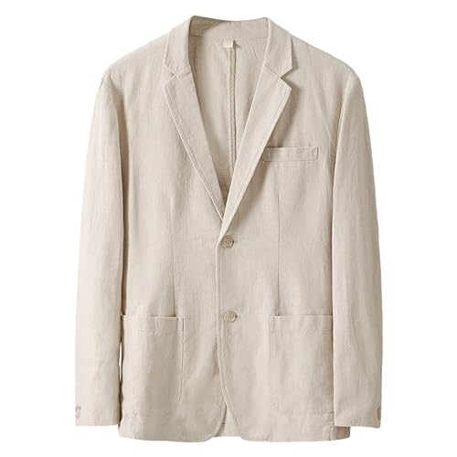 Veste sport léger lin homme : fini la chaleur avec ce costume casual chic